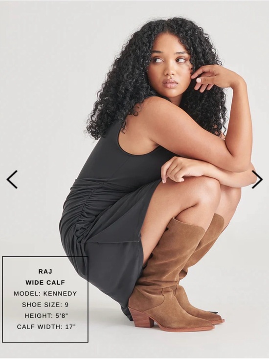 Dolce Vita Shoes - NWOT Dolce Vita Raj Wide Calf Boots Brown Suede size 6